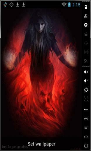 Wrapped To Fire Live Wallpaper For Your Android Phone