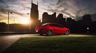 Dodge Dart Sunset High Definition Wallpaper HD