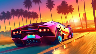 Sports Car Lamborghini Sunset 4k Wallpaper iPhone HD Phone 7031k