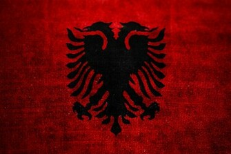 Albanian Flag By Redvenger
