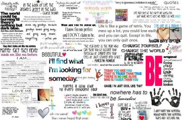 Movie Quotes Collage