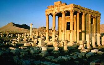 Palmyra Ruins Syria Wallpaper Freshwallpaper