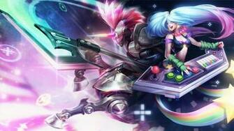 League Of Legends Arcade Wallpaper By Iamsointense