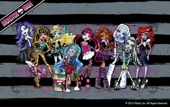 Monster High Ghouls Wallpaper