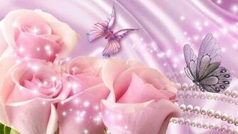 For Forums Url Imgion Pink Roses With Butterflies