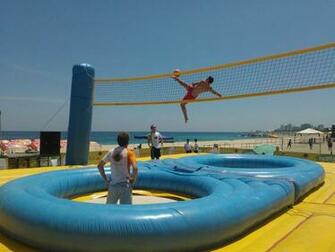 Bosaball Bossaball Sports Volleyball Outdoor