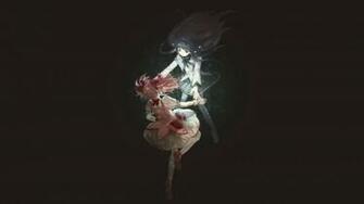 Akemi And Kaname Puella Magi Madoka Magica Wallpaper