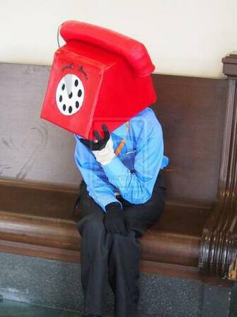Phone Guy Cosplay Fnaf By Finn Ish