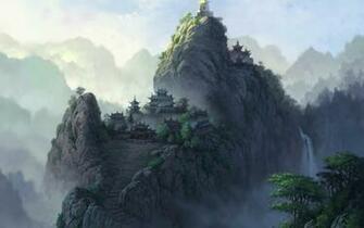Art Asian Mountain