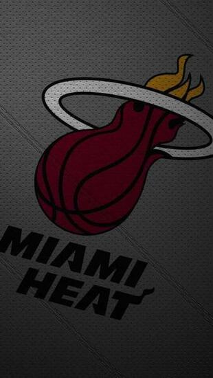 Miami Heat iPhone Wallpaper