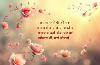 Hindi Love Shayari Wallpaper