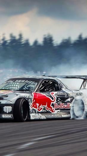 Cars Smoke Mazda Vehicles Drift Rx7 Mad Mike Wallpaper