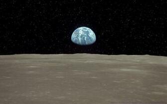 Top Moon Earthrise Wallpaper