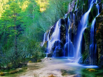 Tangledwing Wordpress Comrio Cuervo Waterfall Wallpaper