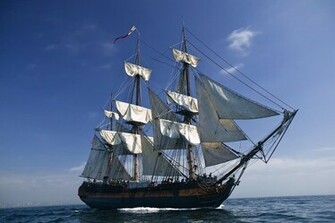 Warship Hms Surprise Sailing Ship Wallpaper