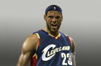 Lebron James Dunk Heat Wallpaper