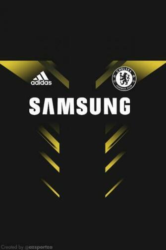 Chelsea Fc Alternative Kit Jersey Wallpaper iPhone 4s
