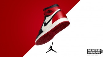 Jordan Retro Bred Toe Wallpaper HD