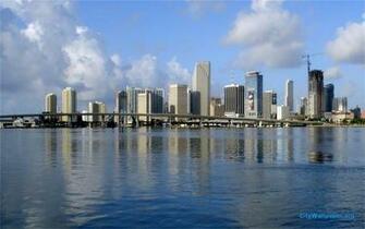 Miami Skyline Wallpaper