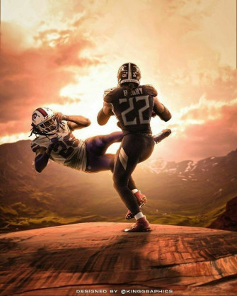 Derrick Henry Titans Football Nfl Wallpaper