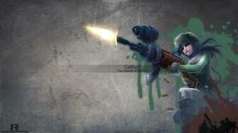 Arctic Warfare Caitlyn Lol Wallpaper