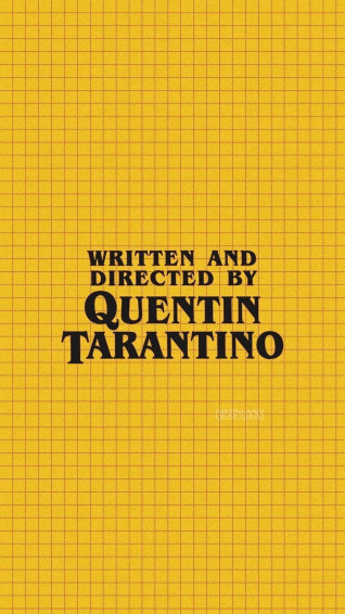 Lockscreen Quentin Tarantino Yellow Movie Wallpaper