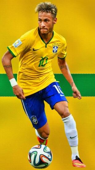 Wallpaper Neymar Barcelona Brazil