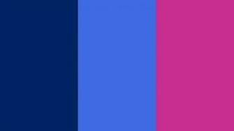 Blue Traditional Royal Web Fuchsia Three Color Background