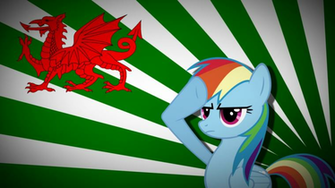 Welsh Flag Wallpaper Rainbowdash