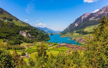 Wallpaper Mountains Switzerland Brienz Image For Desktop