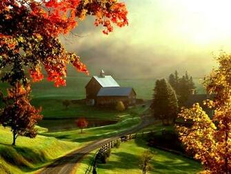 Summer Farm Wallpaper HD