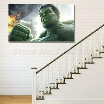 Classy Hulk On Fire HD Wallpaper Wall Art S Poster And Print