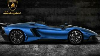 Fondo Escritorio Lamborghini Aventador J Blue