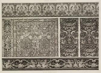Sheet Of Advertisement Reproductions Wallpaper Designed By Walter