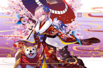 Anime Dog Wallpaper