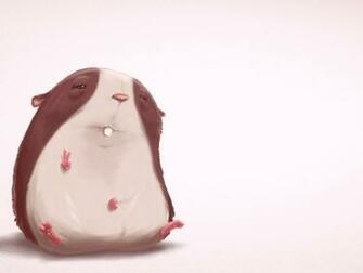 Funny Fat Hamster Wallpaper Animal