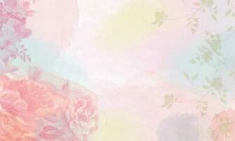 Watercolor Painting And Beautiful Flowers Meet In The Pastel