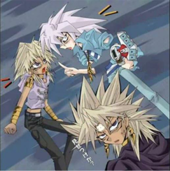 Marik And Yami Bakura Fighting