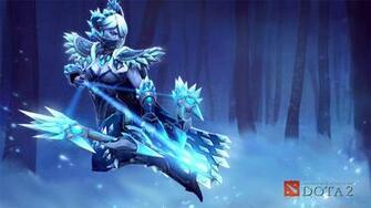 Best Dota Wallpaper Drow Ranger The Shadow Of Ice