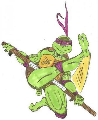 Donatello Ninja Turtle Color By Burgerhicks80