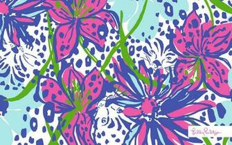 Lilly Pulitzer Wallpaper Lulu Print