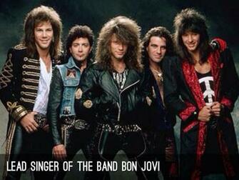 Bon Jovi Band Logo Lead Singer Of The