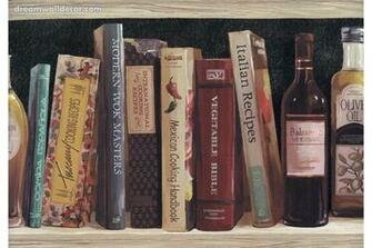 Book Wallpaper Border Grasscloth