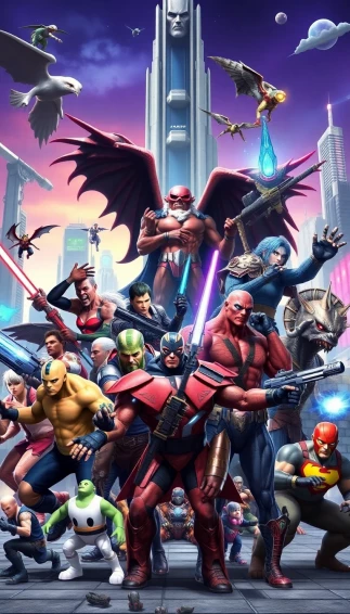 Game Characters Wallpaper