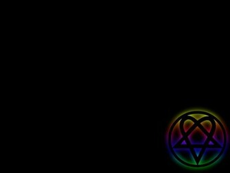 Plain Rainbow Heartagram By Vicarious13