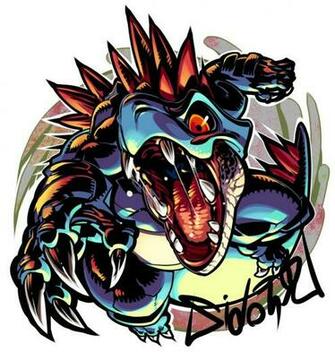 Sido Slipknot Pok Mon Feraligatr No People Pokemon