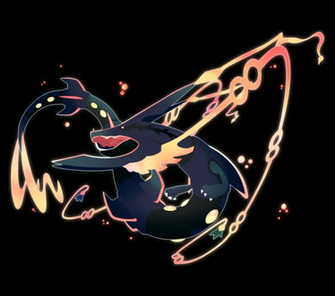 Shiny Mega Rayquaza By Tonyficticium