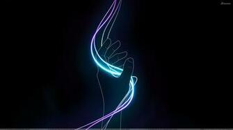 Led Light In Hand Wallpaper