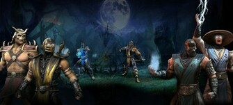 Mortal Kombat Characters Wallpaper By
