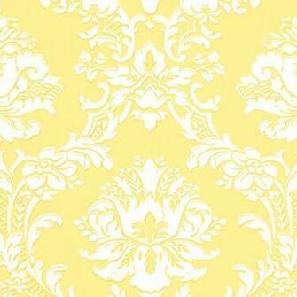 Yellow Gold Sd25650 Classic Damask Wallpaper Contemporary